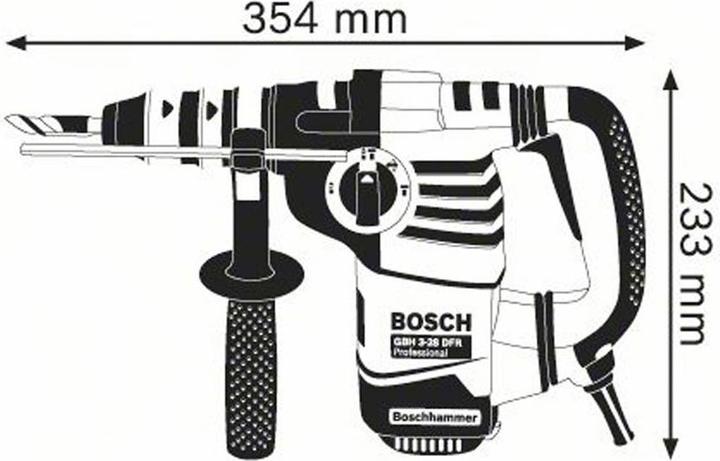 Image du produit Bosch Professional GBH 3-28 DFR (Fonctionnement sur secteur)