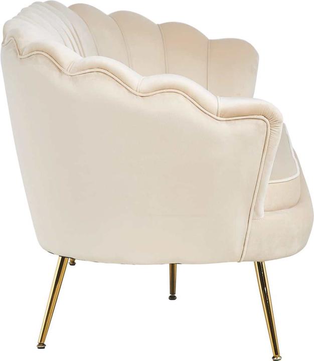Produktbild SalesFever Muschelsofa 3-Sitzer beige (3-Sitzer)