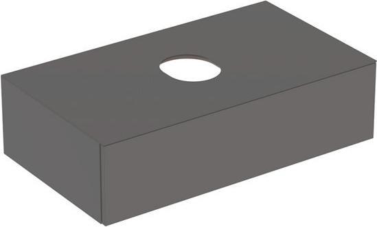 Image du produit Geberit VariForm meuble sous lavabo à poser, un tiroir, surface de rangement, siphon, largeur 90 cm (90 x 51 x 23.5 cm)
