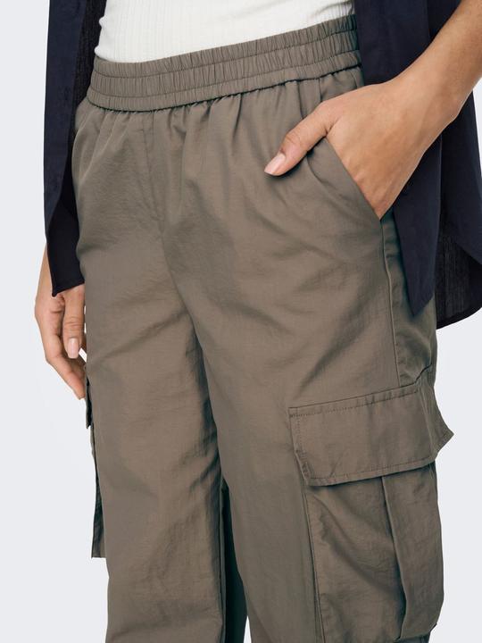 Image du produit JdY Coupe large Taille moyenne Élastique Pantalon Cargo (XS)