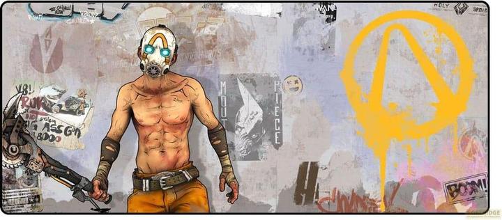 Actual product image DEVplus Borderlands XXL Mousepad Psycho Graffiti (XXL)