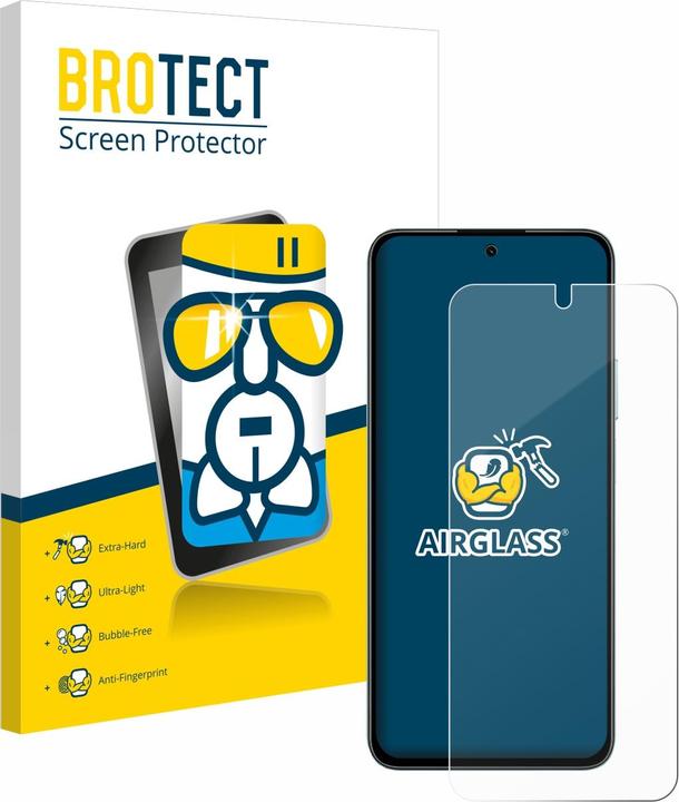 Actual product image BROTECT AirGlass bulletproof glass film (1 Piece, Realme X7 5G)
