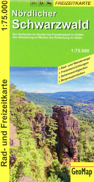 Image du produit Nord de la Forêt-Noire - Carte de randonnée