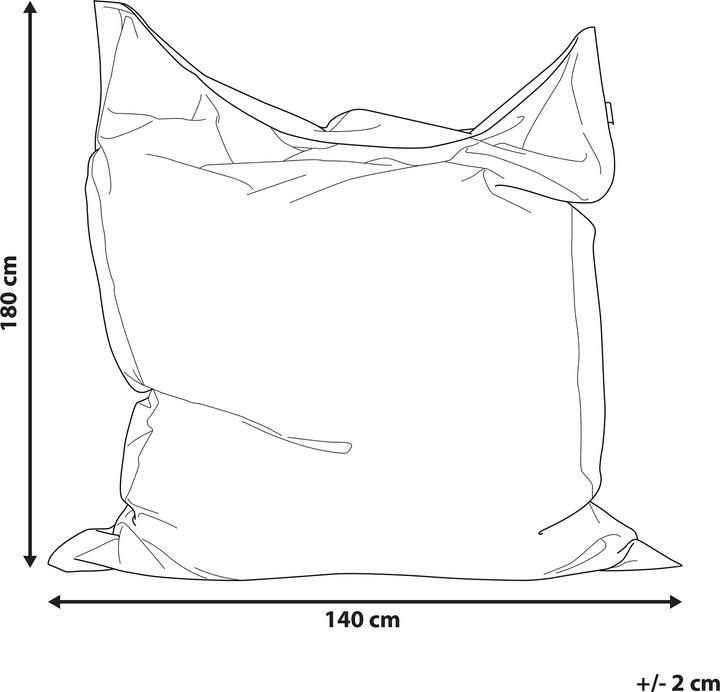 Produktbild Beliani Sitzsack Big