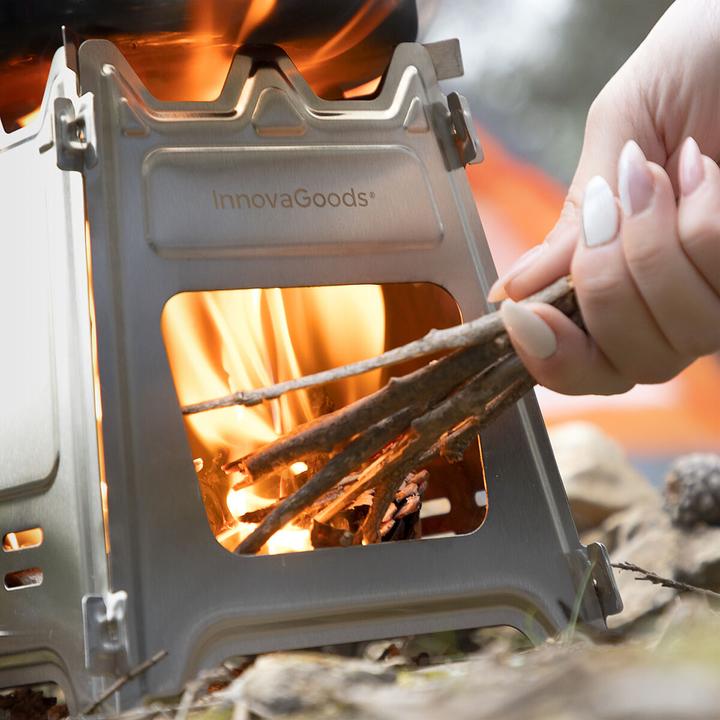 Produktbild InnovaGoods Zusammenklappbarer Campingkocher
