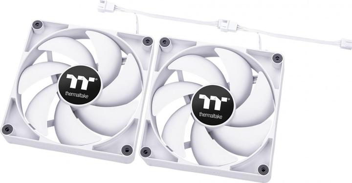 Immagine prodotto Thermaltake TT CT120 Ventola di raffreddamento per PC Bianca 2 Pacchetti CL-F151-PL12WT-A (120 mm, 2 x)