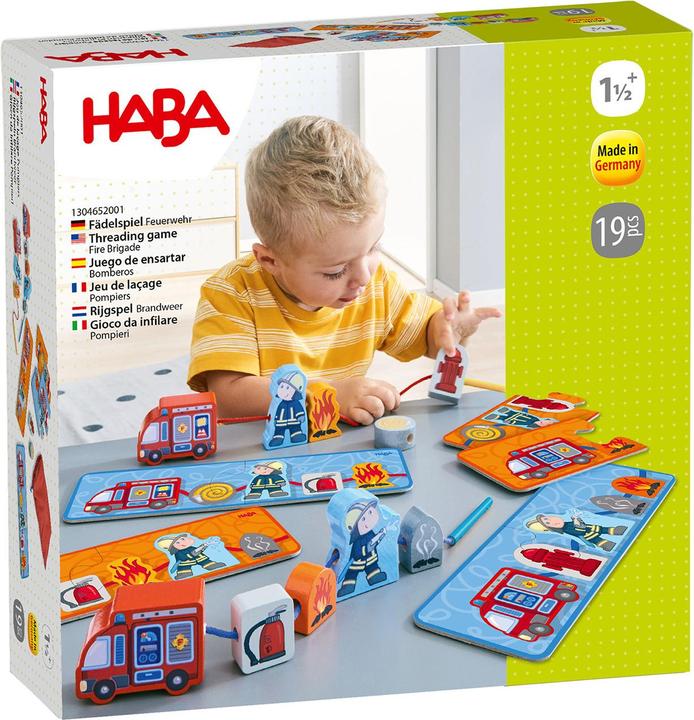 Produktbild Haba Feuerwehr (Französisch, Spanisch, Englisch, Niederländisch, Italienisch, Deutsch)