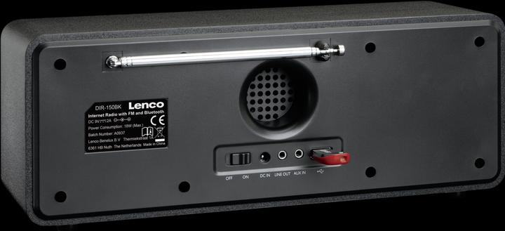 Actual product image Lenco DIR-150 (Web radio, Bluetooth, Wi-Fi)