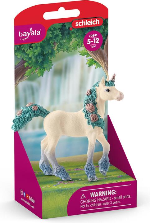 Image du produit Schleich Fleur Licorne poulain