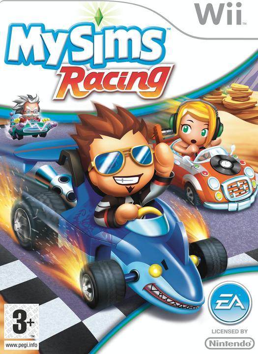 EA Games My Sims : Racing, Wii (Wii, DE)
