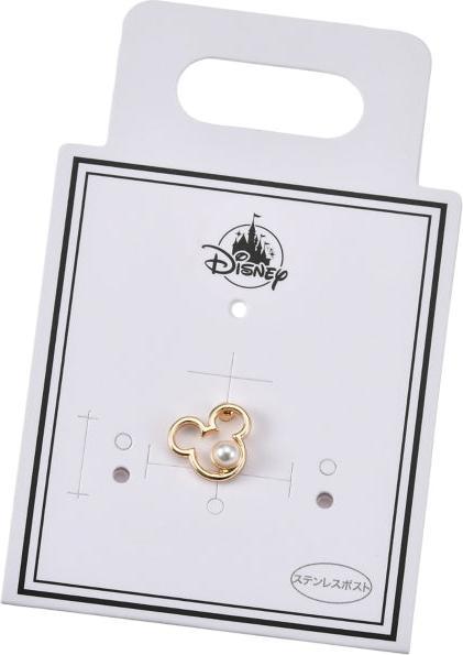 Immagine prodotto Disney Mickey Ohrring (für ein Ohr) mit Ikone & Perle (Palo in acciaio inox)