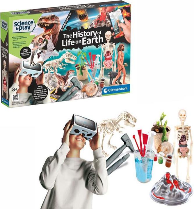 Image du produit Clementoni Kit de découverte "La vie sur notre terre