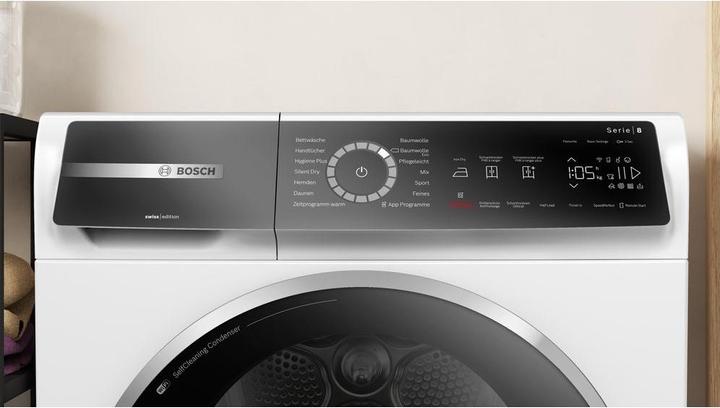 Actual product image Bosch Hausgeräte WQB246D0CH (9 kg, Right, CH plug)