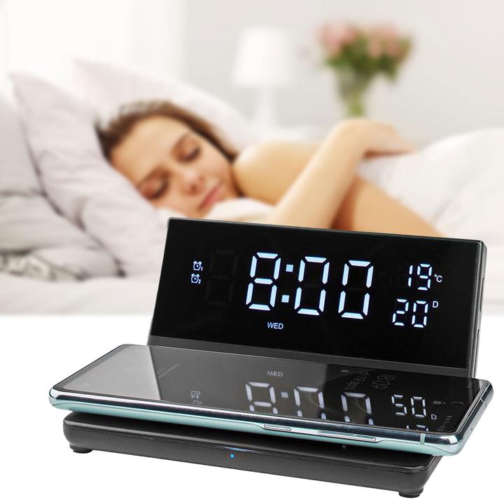 Actual product image Nedis Alarm clock