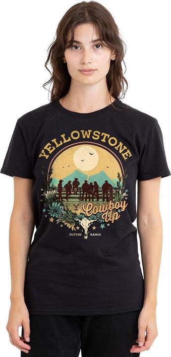 Immagine prodotto Yellowstone Cowboy Up Maglietta Adulto Unisex (XL)