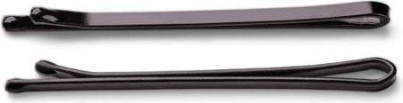 Produktbild Trisa Haarklemmen glatt lackiert 55mm schwarz 250 Stk. (250 Stk.)