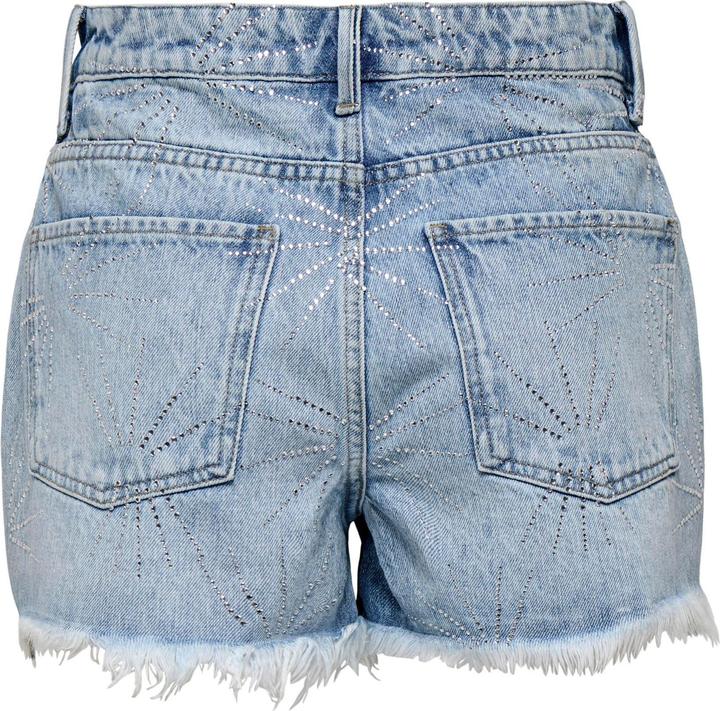 Immagine prodotto Only ONLGABI Hohe Taille Normal geschnitten Jeans-Shorts Jeans-Shorts (S)