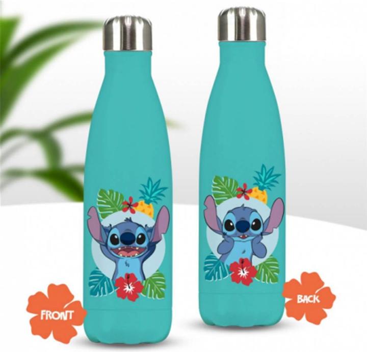 Image du produit Paladone Products Disney Lilo & Stitch Bouteille d'eau en métal 460 ml (0.46 l)