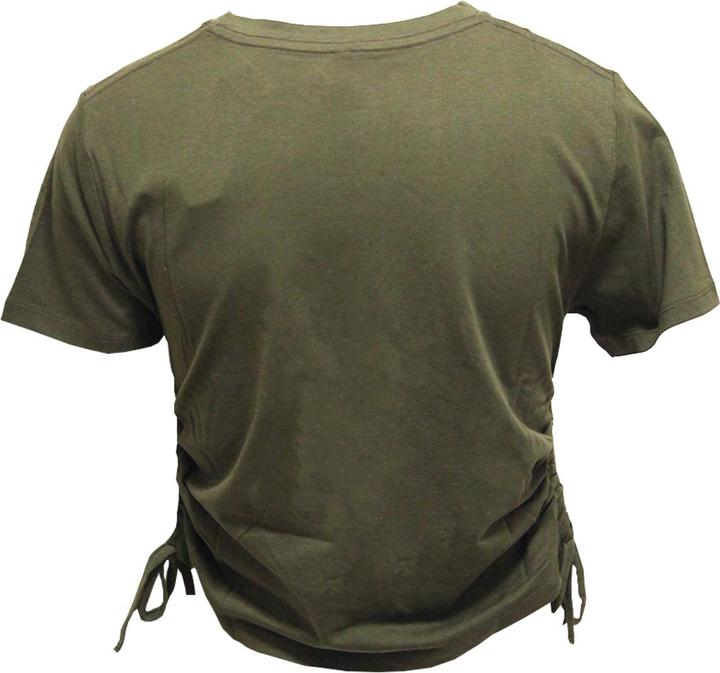 Actual product image Tri Dri Womens/Ladies Ruched Crop Top (XL)