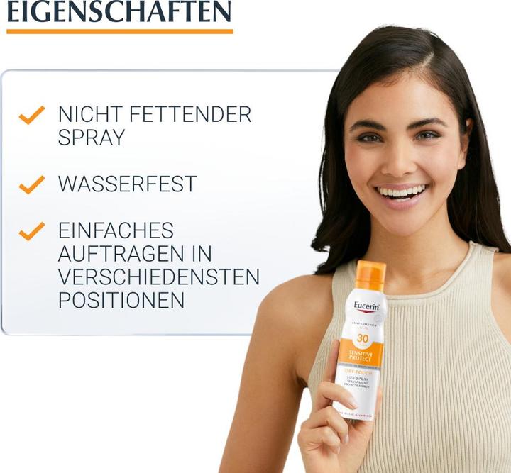 Immagine prodotto Eucerin SUN Body Oil Control Crema Gel Tocco Secco SPF 30 (Olio abbronzatura, SPF 30, 200 ml, 190 g)