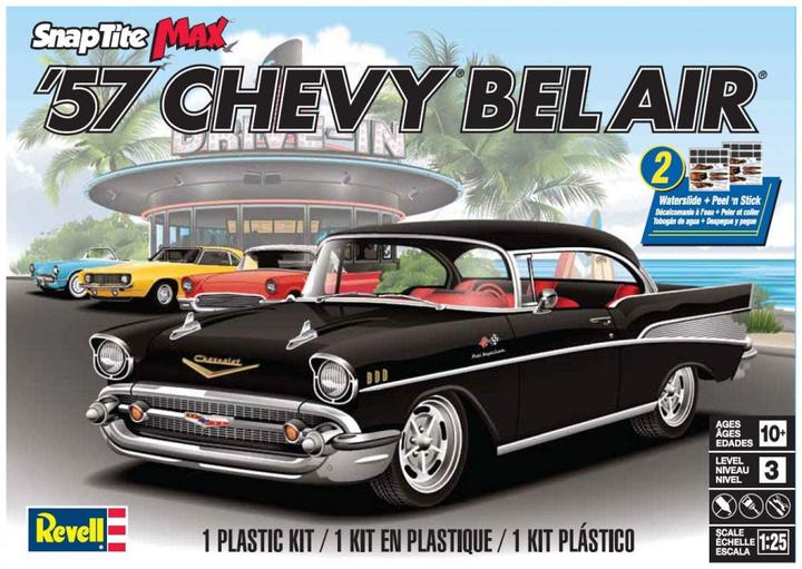 Actual product image Revell 57 Chevy Belair
