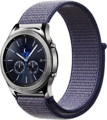 MU Classic Loop Series Nylon Replacement Bracelet (22 mm, Nylon, Spigot width 22 mm, Watch 46mm, Galaxy Watch3 (45mm), Gear S3 Classic, Gear S3 Frontier, Galaxy Watch 5)