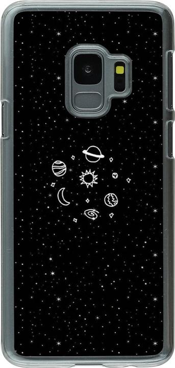 Produktbild PhoneLook Hülle transparent Space Doodle (Samsung Galaxy S9)