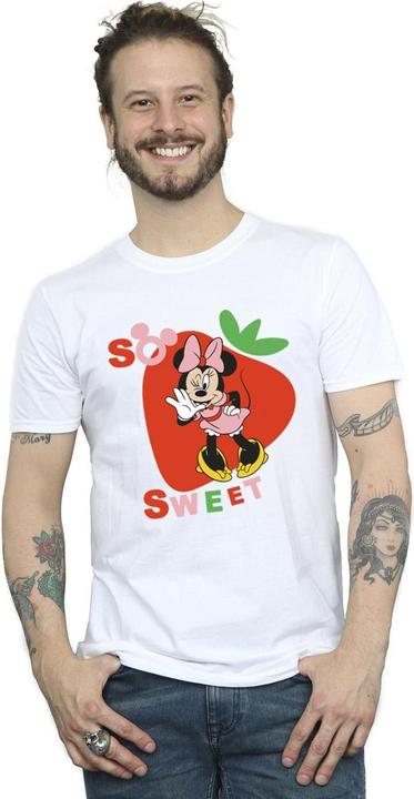 Immagine prodotto Disney Minnie Mouse So Sweet Strawberry Maglietta Uomo (XL)