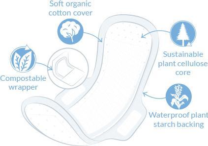 Actual product image Natracare Ultra Extra Pads Super (10 x, Sanitary pads)