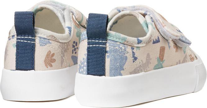 Produktbild La Redoute Collections Bedruckte Canvas-Sneakers mit Klettverschluss (20)