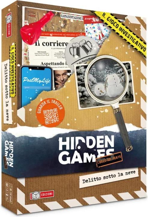 Ms edizioni Hidden Games - Delitto Sotto la Neve