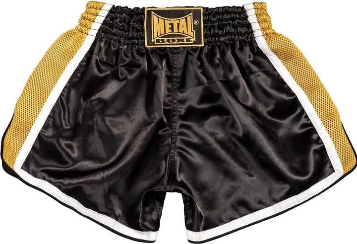 Actual product image MetalBoxe Short Thai/Kick Extrem Noir Gold (M)