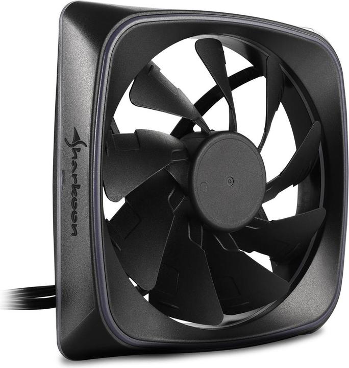 Actual product image Sharkoon SHARK Lights RGB Fan (120 mm, 1 x)