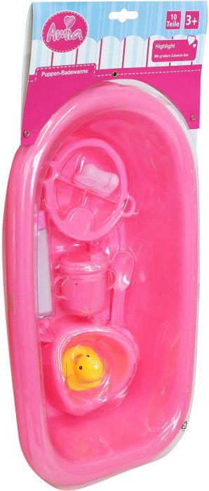 Produktbild Amia Puppen-Badewanne mit Zubehör-Set