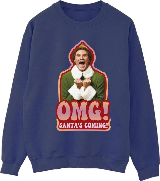 Produktbild Elf Santa's Coming Sweatshirt (4XL)