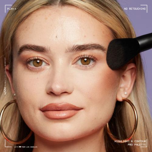 Produktbild NYX Professional Make-Up Highlight und Contour Pro (1 Puder, Highlighter, 22 g)