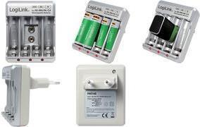 Produktbild LogiLink Akku-Ladegerät (1 Stk., 9V Block, AAA, AA, Ladegerät ohne Akku)