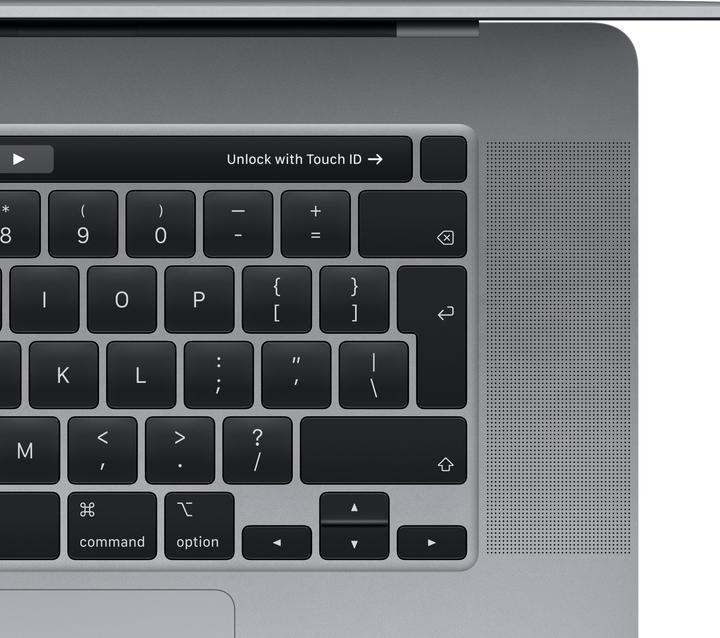 Actual product image Apple MacBook Pro (16", Intel Core i7-9750H, 16 GB, 512 GB, CH)