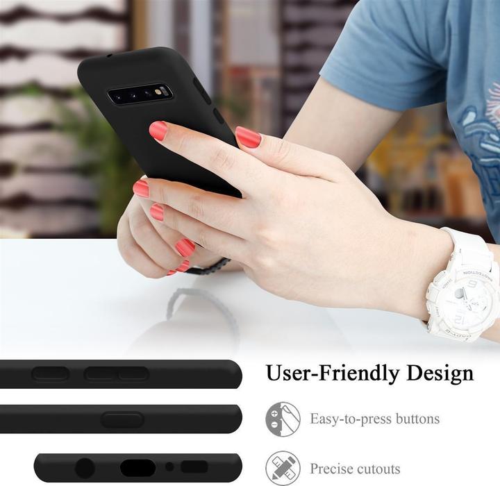 Actual product image Cadorabo TPU Liquid Silicone Case Cover (Samsung Galaxy S10 5G)