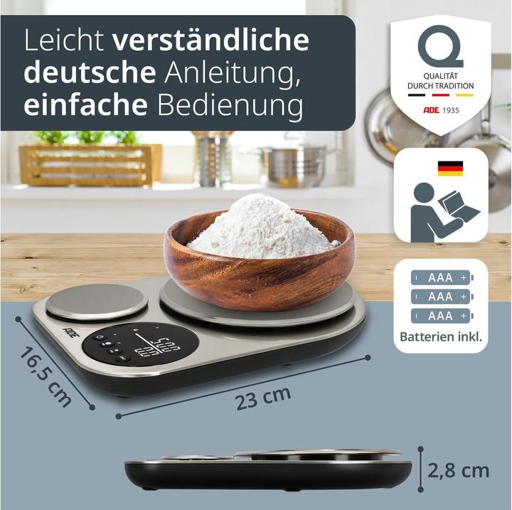 Image du produit ADE Balance de cuisine Isabella