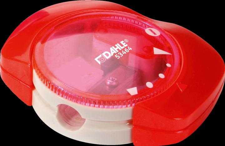 Actual product image Dahle Plastic sharpener red 8mm