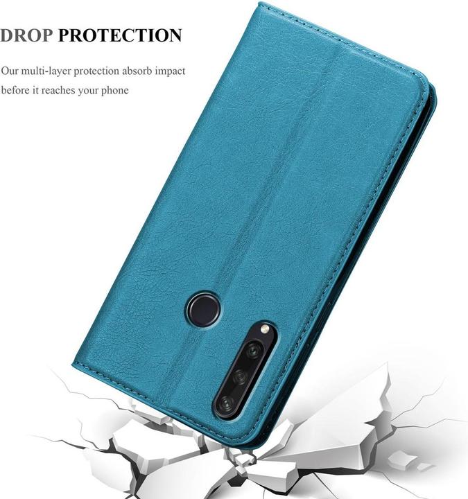 Productafbeelding Cadorabo Boek Onzichtbare Magneethoes (Huawei Y6p)