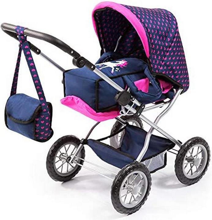 Actual product image Reig Doll's Cradle Big Combi Blue Pink