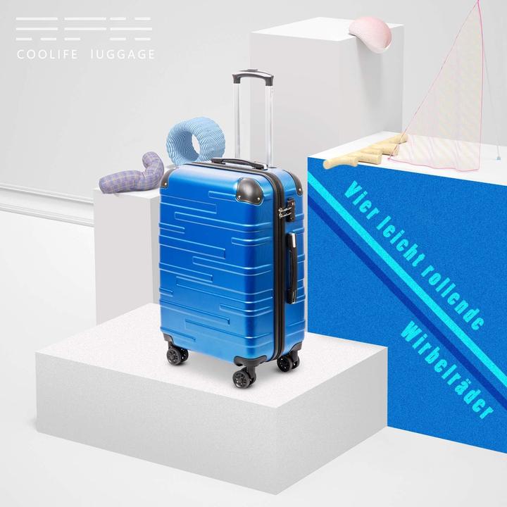 Actual product image Coolife Hartschalen-Reisekoffer (930 l, L (90 - 115l))