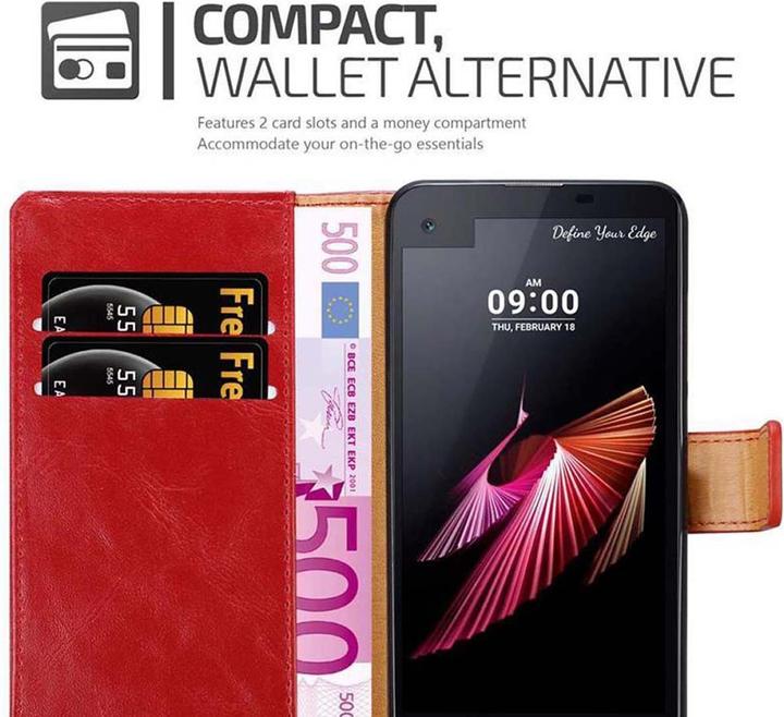 Image du produit Cadorabo Book Couverture de luxe (LG X Screen)