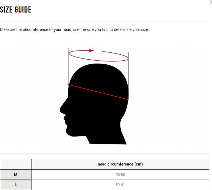 Actual product image Leone Kopfschutz Nose (L)
