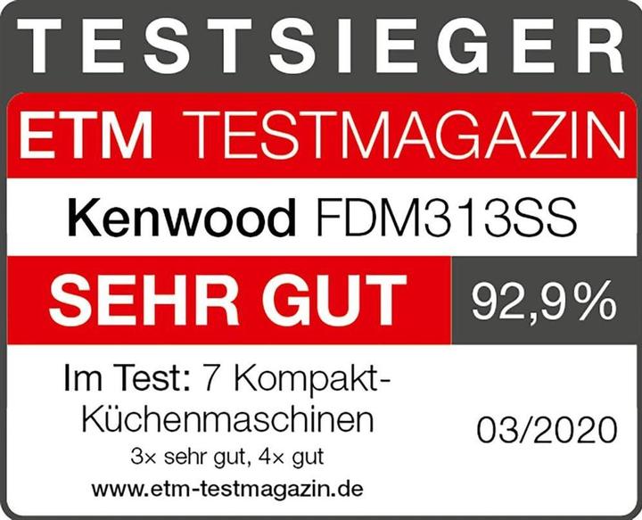 Actual product image Kenwood Multipro Compact+ (800 W)