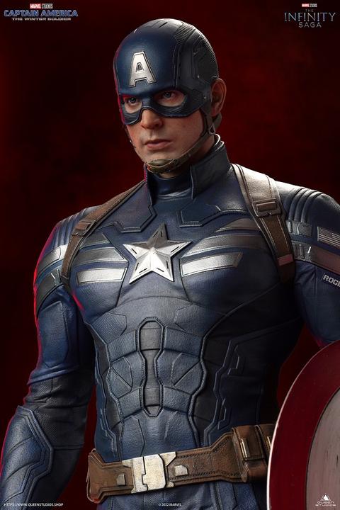 Image du produit Queen Studios Captain America - Le Soldat de l'Hiver "Captain America" Statue 1/4