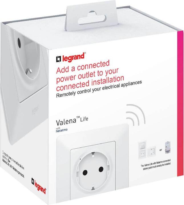 Immagine prodotto Legrand 752194 Valena 752194 Life con presa Netatmo Schuko