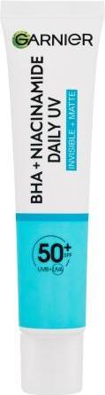 Garnier Pure Active BHA + Niacinamide Daily UV Anti-Imperfection Fluid (Sonnencreme, SPF 50, 40 ml)
